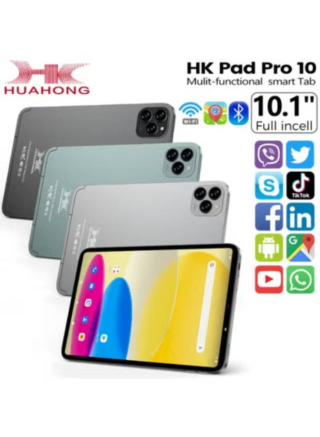 HK Pad Pro 10 | 10.1-Inch Android 15 Tablet with Keyboard | Dual SIM | 16GB RAM + 1TB Storage | 8000mAh Long Battery | 5G Wi-Fi | Large Screen Smart Pad for Gaming, Study, Work & Entertainment - Image 3