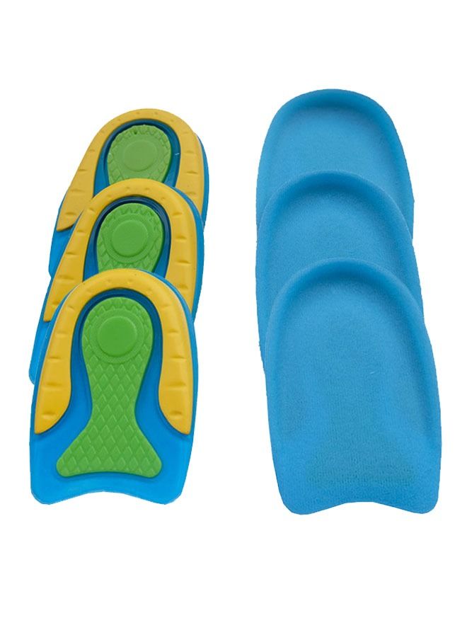 ZCM-HAPPY 3 Pairs Silicone Heel Support Pad Cup - Image 1