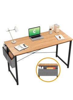 AGD Modern And Simple Computer Desk Labtop Table 100cm Home Office Workstation Writing Study Desk With Storage Bag  - Image 2