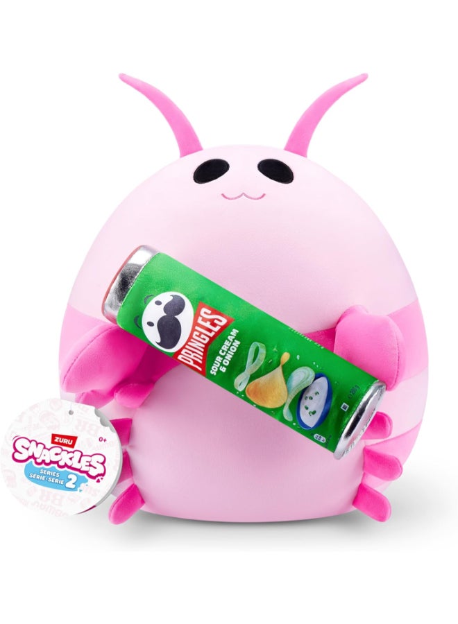 Snackles 77573B Shrimp (Pringles, Sour cream n Onion) Series 2 35 cm Plush Toy Medium (35 cm) - Image 1