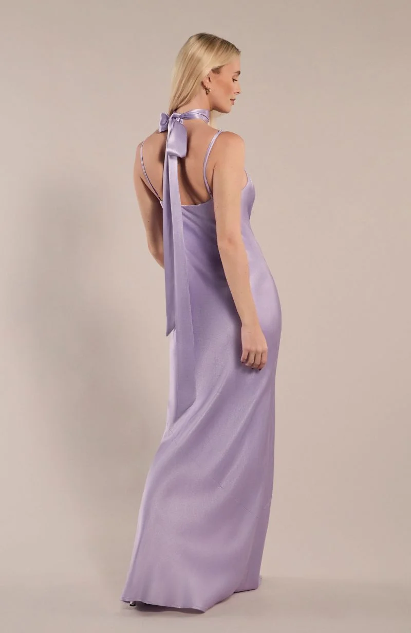 Rewritten London Pollenca Cowl Neck Dress