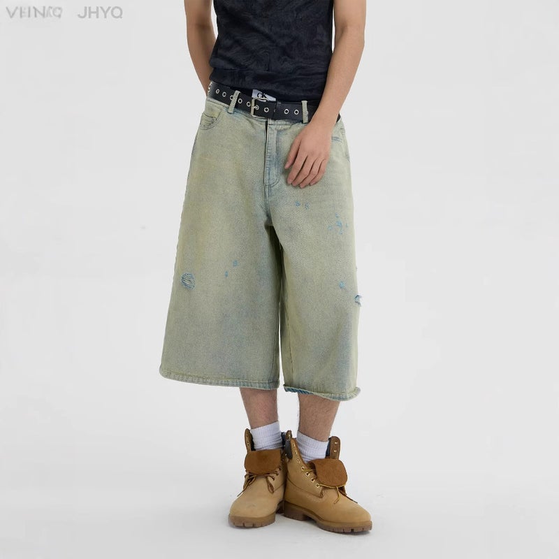 Unisex Casual Daily Denim Jeans - Image 4