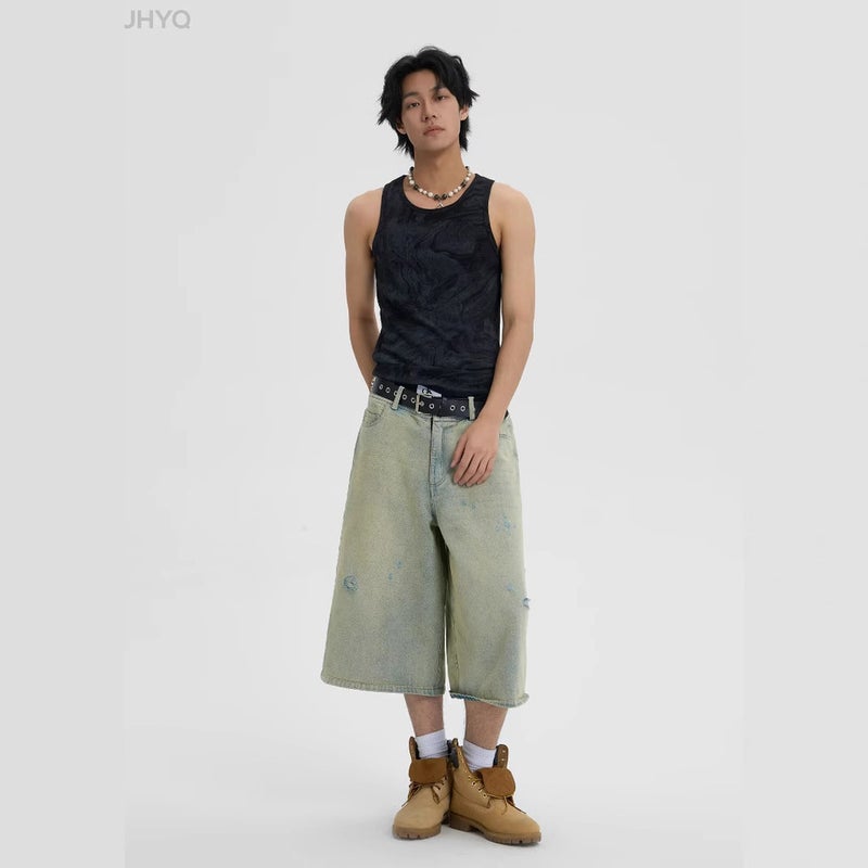 Unisex Casual Daily Denim Jeans - Image 3