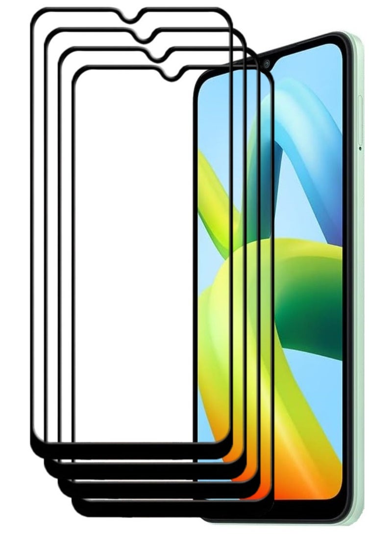 ACLIX 4 Pieces Antistatic ESD Dustproof Premium Quality High Definition Tempered Glass Screen Protector Designed For Xiaomi Redmi A1+ - Image 1