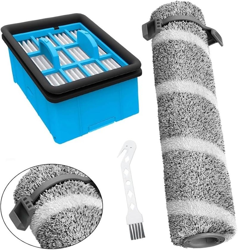Washable Reusable Brush Roller And Filter Replacement For Bissell CrossWave 4076 3912 3999 4000 4006 4007 4008 4017 4087 Floor Scrubber - Image 4