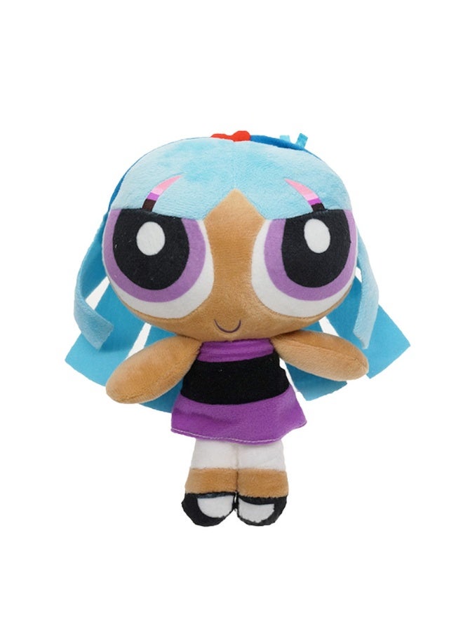 دمى كرتونية مضحكة - لعبة قطنية ناعمة لطيفة بطول 20 سم لشخصية فتيات القوة