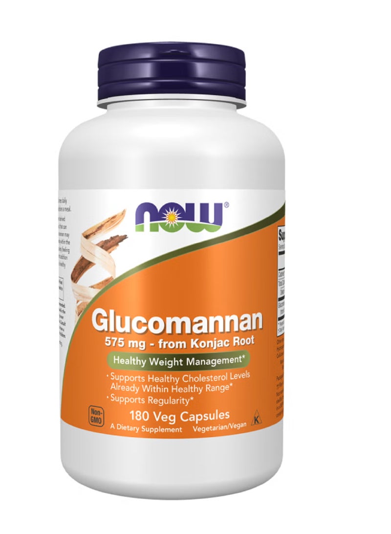 NOW GLUCOMANNAN 575 MG CAP180