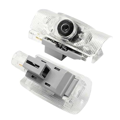 KMH Ghost Shadow Light LED Projector Light Compatible with Toyota Fortuner Matrix Design | 3D Car Door Entry Welcome Sensor Wireless Car Logo Puddle Lamp Light - Pack of 1 - Image 2