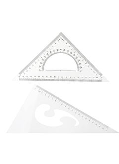 Triangles Set For Math Materials 25 cm Clear - pzsku/Z692DE915B2F8B7986F2AZ/45/_/1724440791/ee5581a8-2afe-481d-af54-e55c832bf444