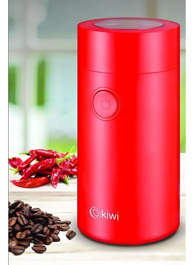 Kiwi - KSPG-4820 Coffee and Spice Grinder red - Image 1