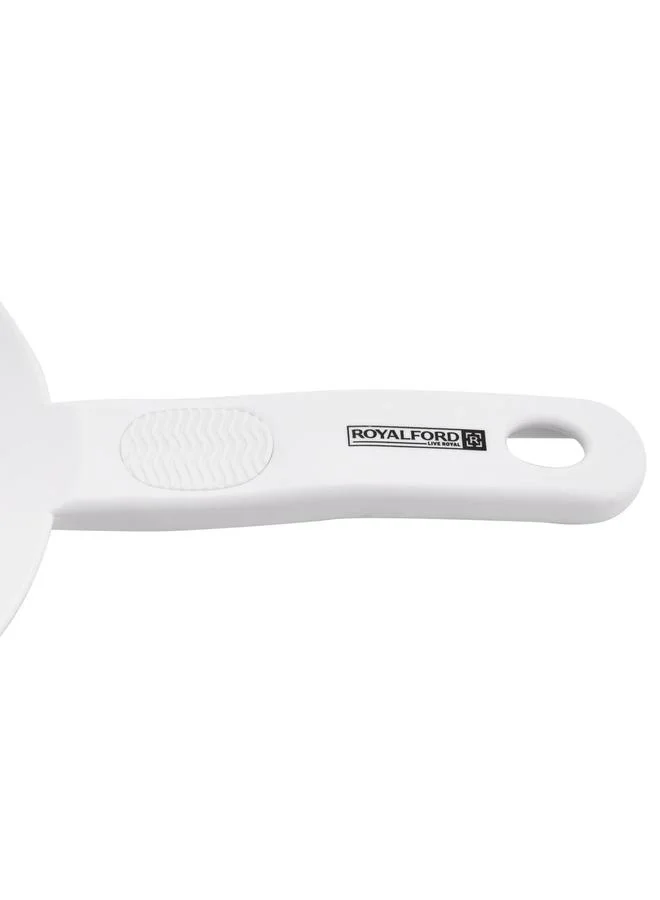 Royalford Stainless Steel Strainer with Gripped Handle, 5 Inch