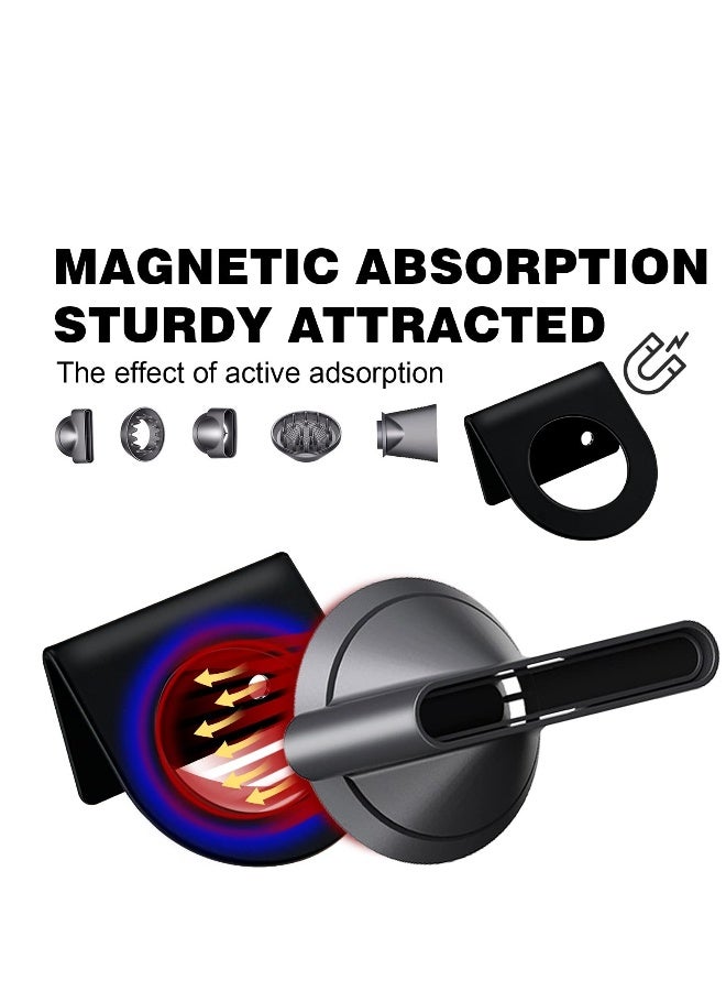 general 5 Pack Wall Mount Hair Dryer Holder for Dyson,Hair Blowdryer Rack Hanger for Bathroom - Image 3