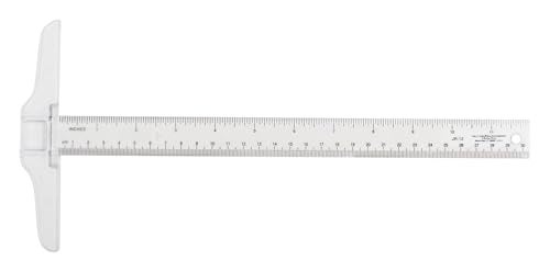 Westcott ‎JR-12 Small Plastic T-Square for Drawing, DIY, Crafts, 12In/30cm - Image 4