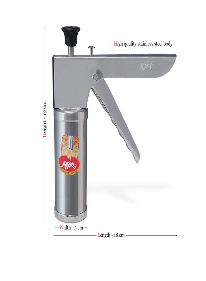 Anjali Kitchen Express Muruku Gripper with 12 Stailess Steel Jalis - Image 4