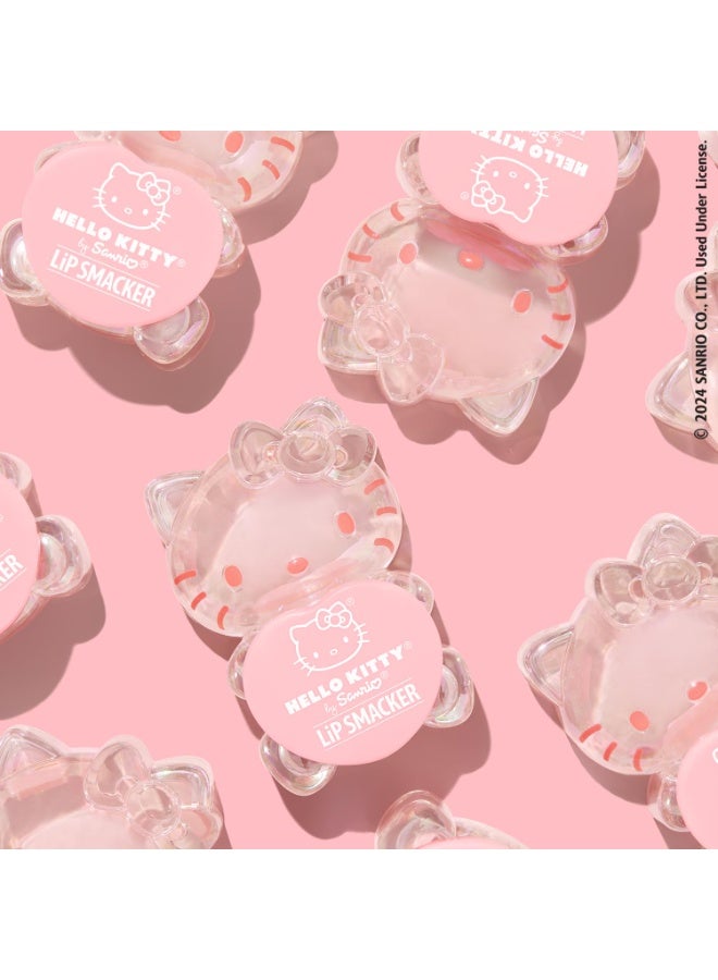 Lip Smacker Hello Kitty Lip Balm, Peach Gummy Flavored Moisturizing, Smoothing Soft Shine, Hydrating & Protecting Fun Tasty Flavors, Cruelty-Free - Positively Peach - Image 2