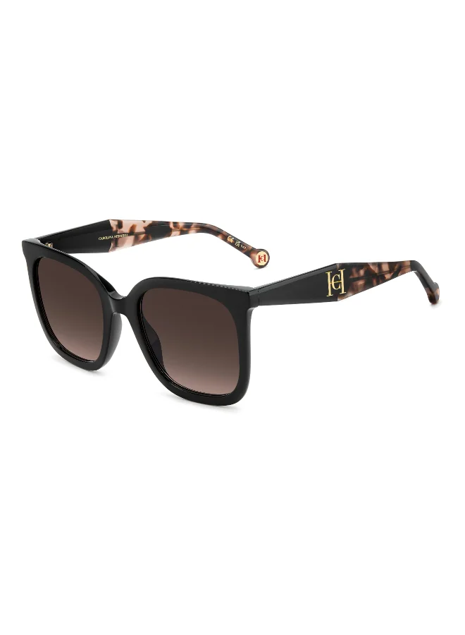 كارولينا هيريرا CAROLINA HERRERA HER 0375/G/S Sunglasses Black Square