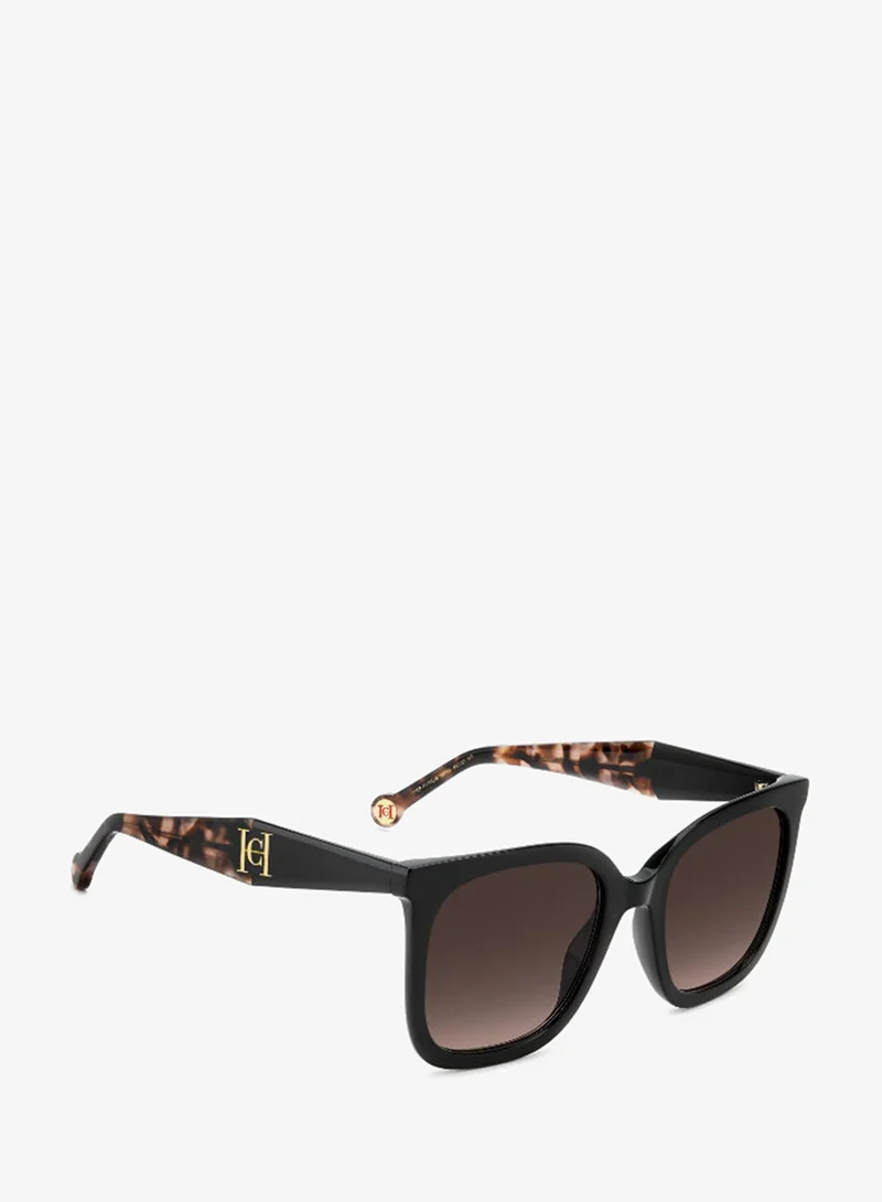 كارولينا هيريرا CAROLINA HERRERA HER 0375/G/S Sunglasses Black Square
