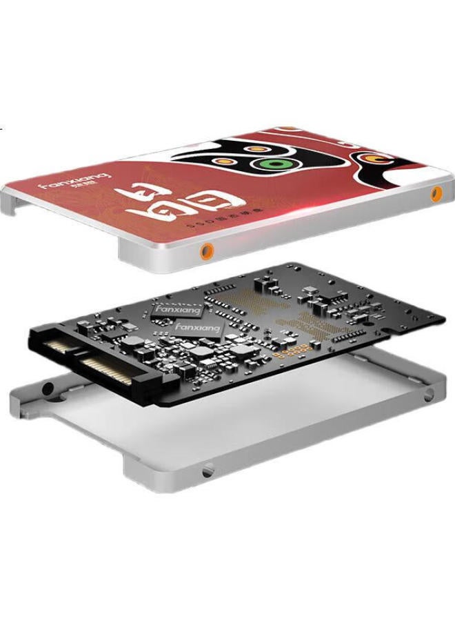 fanxiang Fanxiang 512Gb Ssd Solid State Drive, Sata 3.0 Interface, Tlc Nand, Read Speed Up To 560Mb/S, Desktop And Laptop Ai Pc Storage Accessory, S100Pro - Image 1