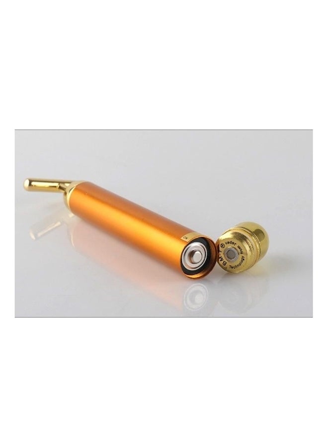 Loquat Beauty Bar 24K Golden Pulse Facial Massager T Shape Gold Face Beauty Massager Gold - Image 3