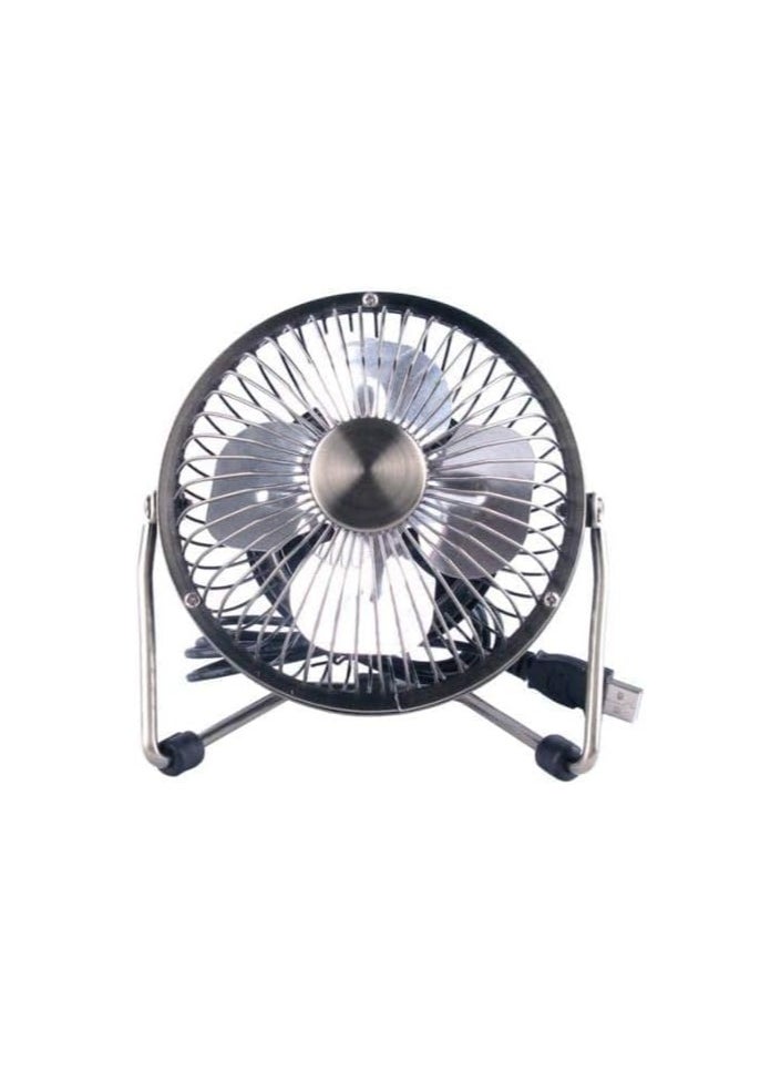 Generic USB Mini Portable Desk Fan – Compact Table Fan for Bedroom or Home Office – Floor Mounted – Black  - Image 1