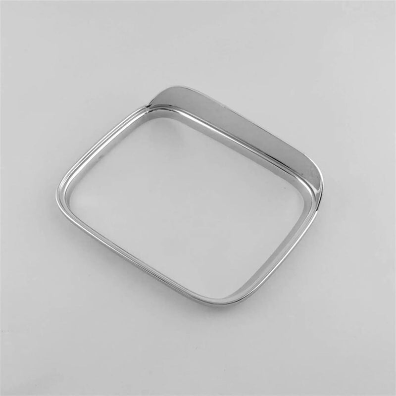 QASULER ABS Matte Car Rearview Mirror Rain Cover Trim - Image 2