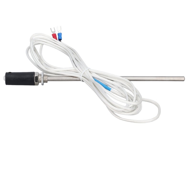 K Type Thermocouple: 0.5cm Diameter 50cm Length Stainless Steel Probe - High Sensitivity Quick Response Temperature Sensor for Industrial Heat Treatment, Smelting, Drying and Thermal Power Generation - Image 1