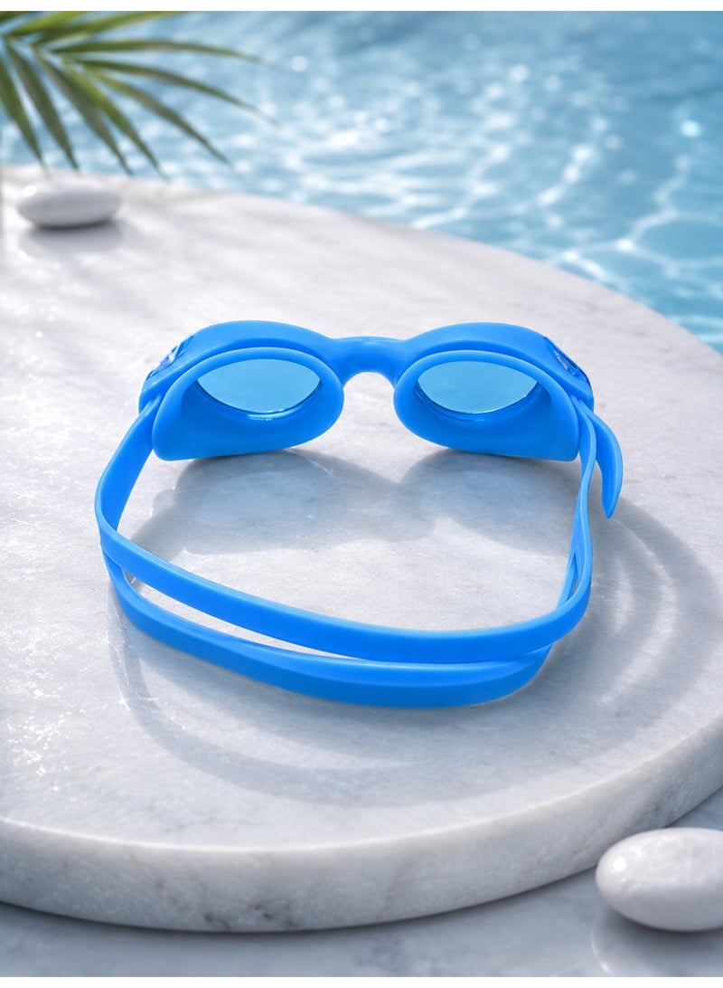 speedo Professional swimming goggles for adults and teenagers with anti-fog lenses and UV protection, including a storage case and extra ear tips. - Image 3