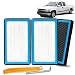 SEINECA 6001C Cabin Air Filter Compatible with Chevy Silverado 1500 Avalanche2500 Suburban 3500 Cadillac Escalade GMC Sierra Yukon Replaces Car Cabon Air Filters OEM CAF1707 Replacement - Image 2