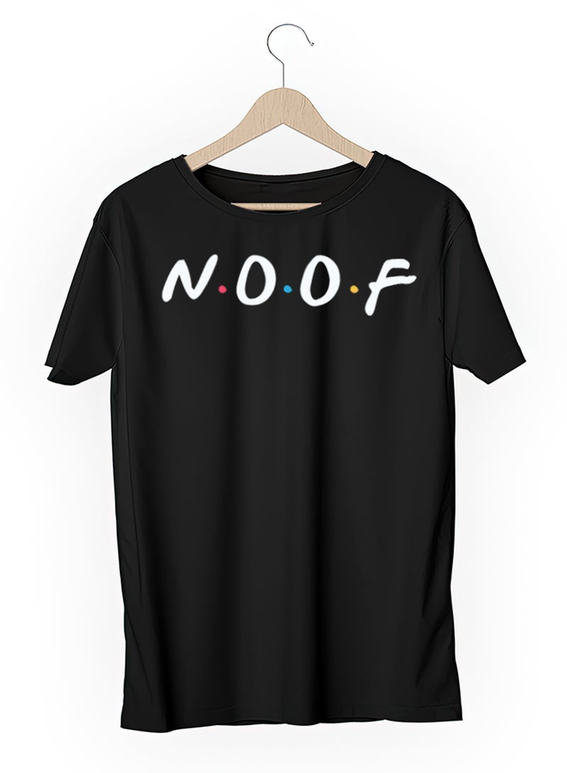 Fashion World Cotton T-shirt Printed with High-quality Friends by name NOOF - Image 3