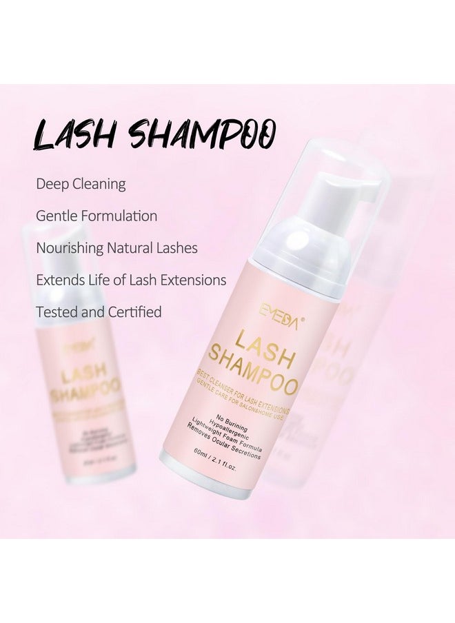 EMEDA Lash Shampoo Kit 2.02 fl oz Lash Cleaning Kit with Rechargeable Fan Dryer/Brush/Rinse Bottle, Oil-free Cleanser Wash for Extensions & Clusters & Natural Lashes, Cleaner for Eyelash Care - pzsku/Z692E99F239AACEFDE1C6Z/45/_/1741329824/d29dd45a-7c19-402e-b8d9-ead1b6faa2ba