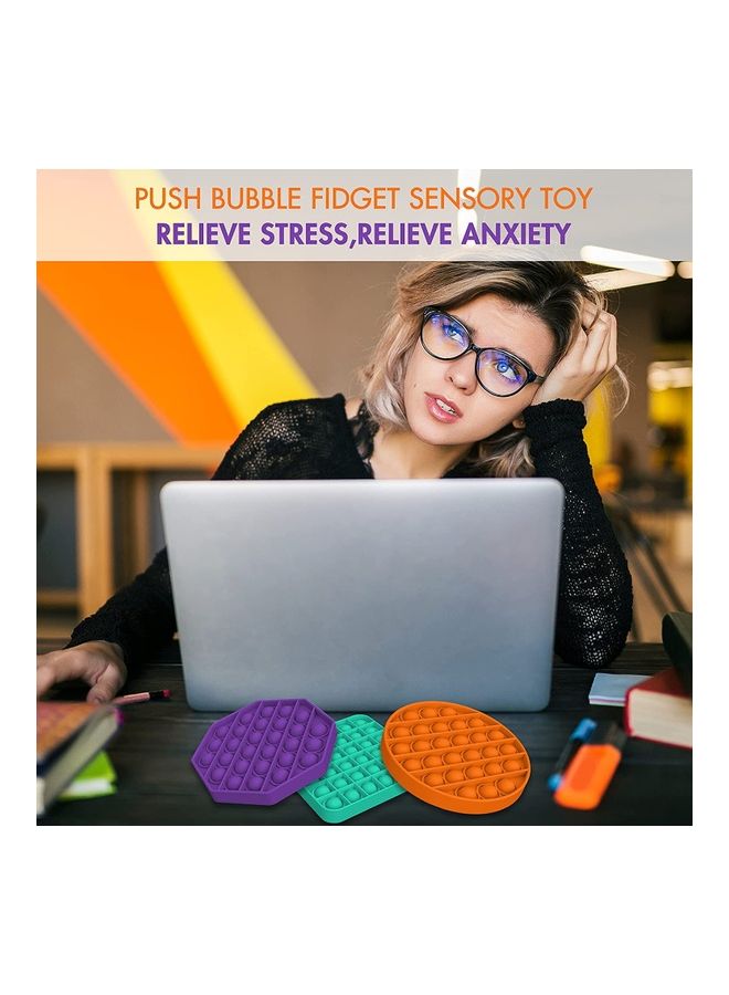 Loquat 3-Piece Set Pop Its Fidget Sensory Toy - Image 5