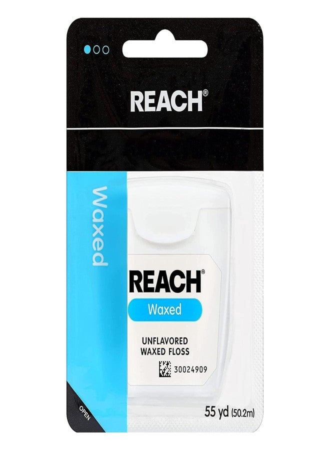 Reach Dental Floss, Waxed, Unflavored 1 ea (Pack of 3 - Image 1