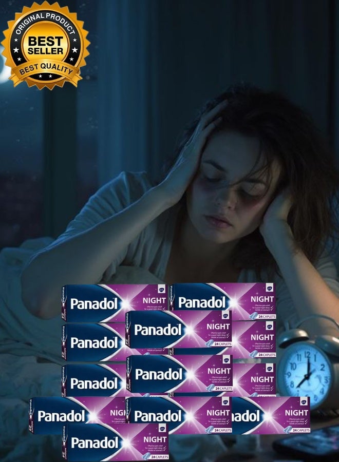Panadol 12 Pieces Panadol Night 24 Caplets - Image 1