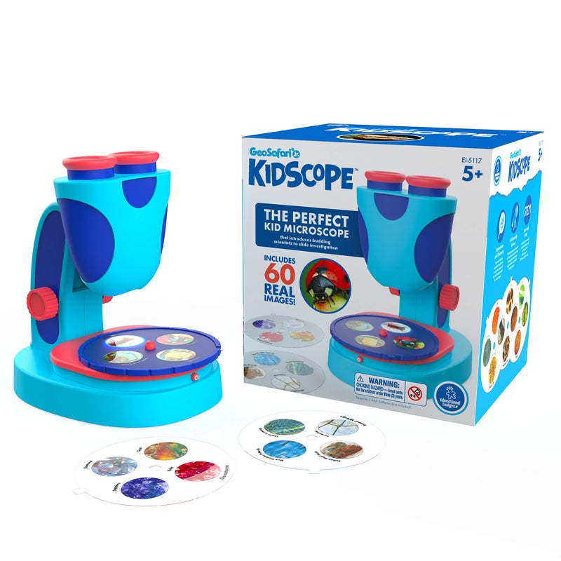 Educational Insights GeoSafari Jr. Kidscope, Kids Microscope, STEM Toy, Gift for Boys & Girls, Ages 5+ - Image 1