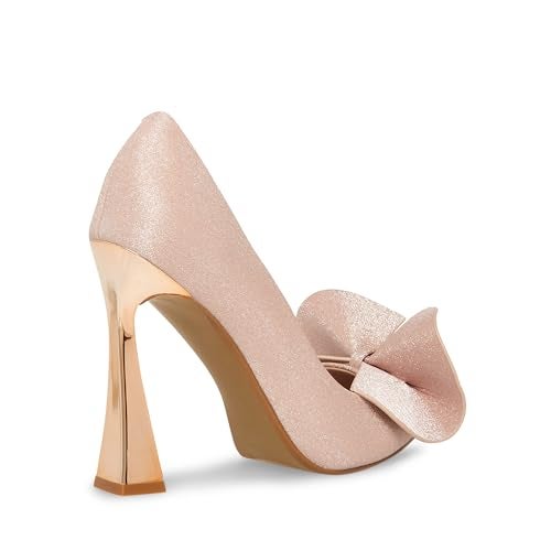 Betsey Johnson Women's Nobble Pump, Champagne, 9 - Image 2