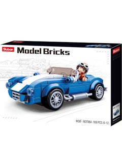 Sluban Model Bricks Sports Car 169 Pieces 