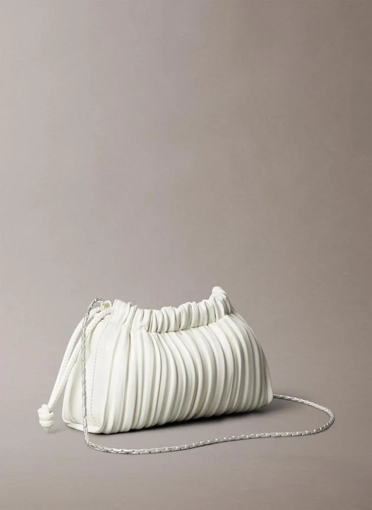 Calvin Klein Jeans Causal Drawstring Plisse Crossbody