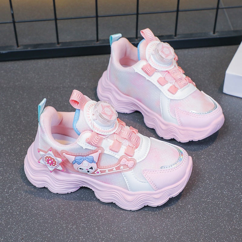 Mesh Sneakers Lightweight Flexible Sole Walking Shoes For Kids Indoor And Outdoor Activities - Image 4