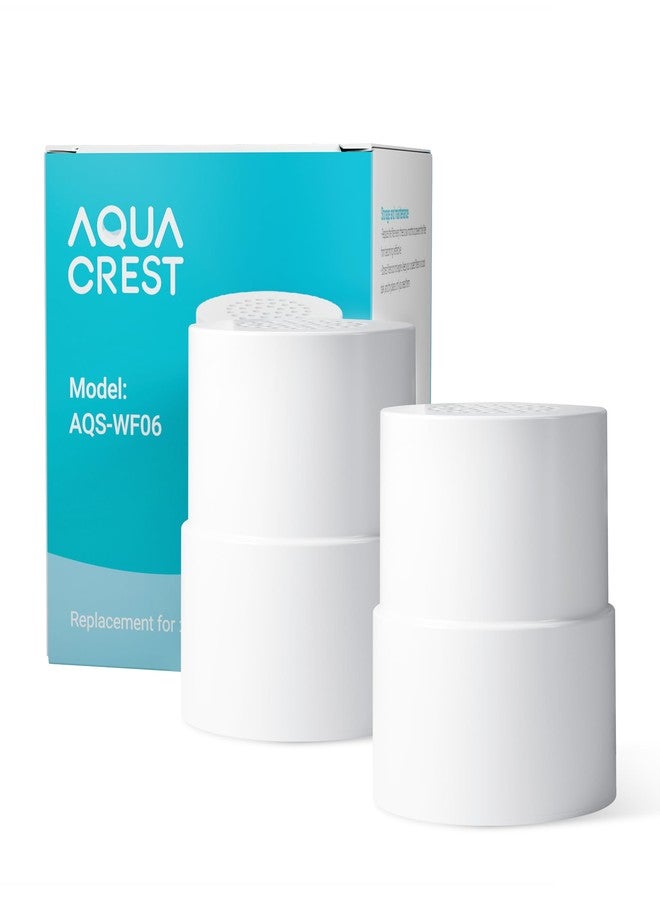 AquaCrest فلتر استبدال AQUA CREST لرأس الدش JOLIE®، cartridge استبدال فلتر دش عالي الضغط لشعر وبشرة أكثر صحة، عبوة 2 - Image 1