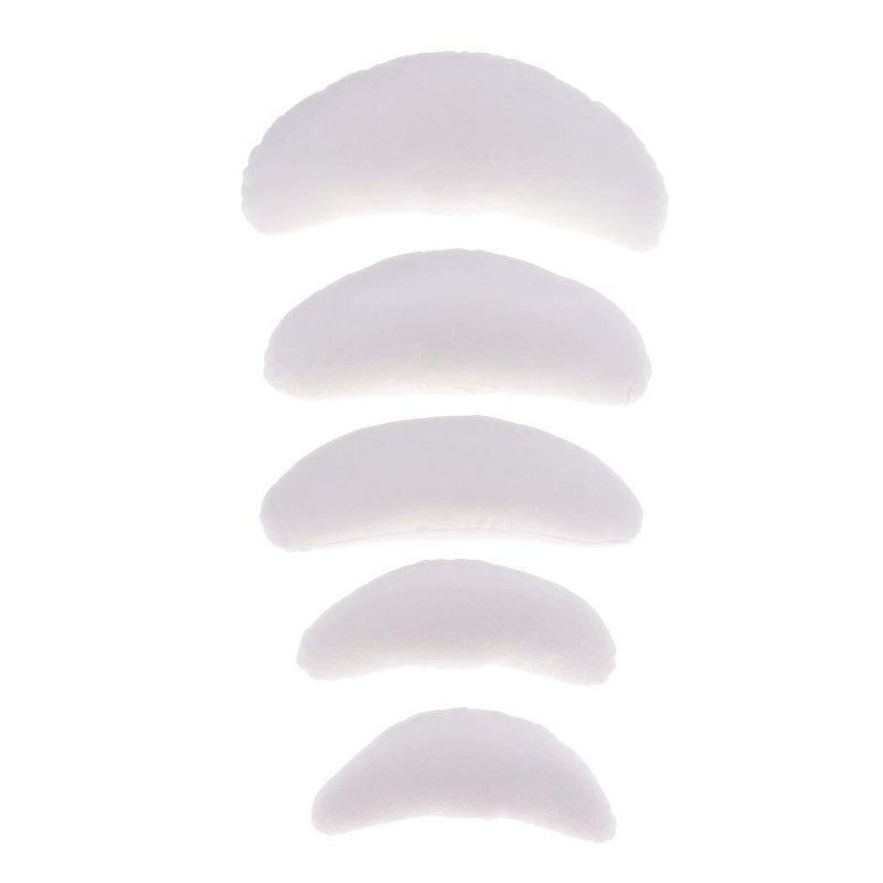 5pcs Newborn Baby Photography Props Moon Pillow Posing Props Newborn Basket Filler Fotografia White