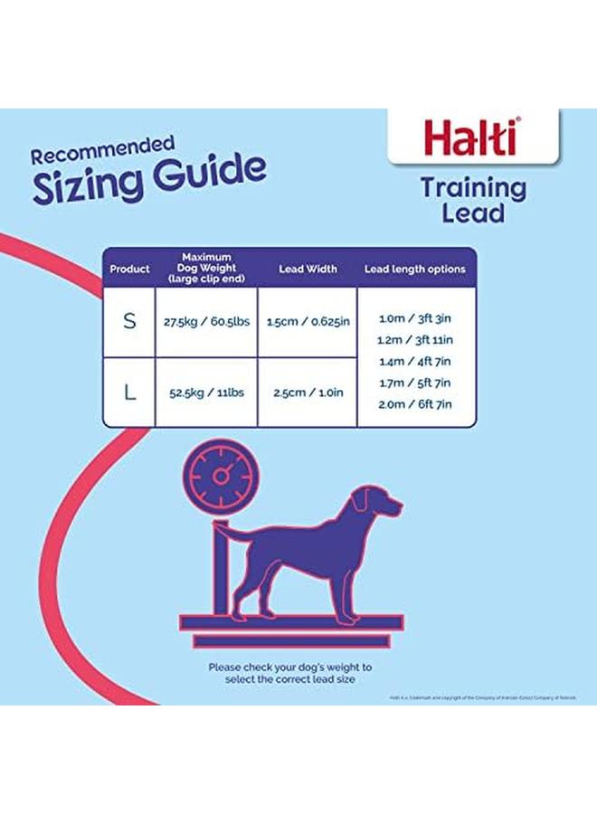 Company of Animals Training Lead For Dogs Double Ended Dog Training Leash For Head Collar And No Pull Harness Black Training Leash For Medium Dogs And Large Dogs - Image 2