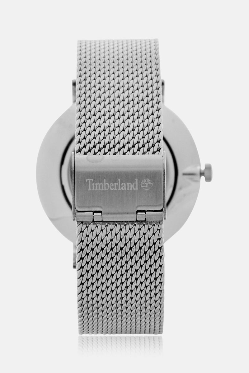 Timberland Men TDWGH0029302 Stainless Steel Analog Watch 42 mm, Silver  - Image 5