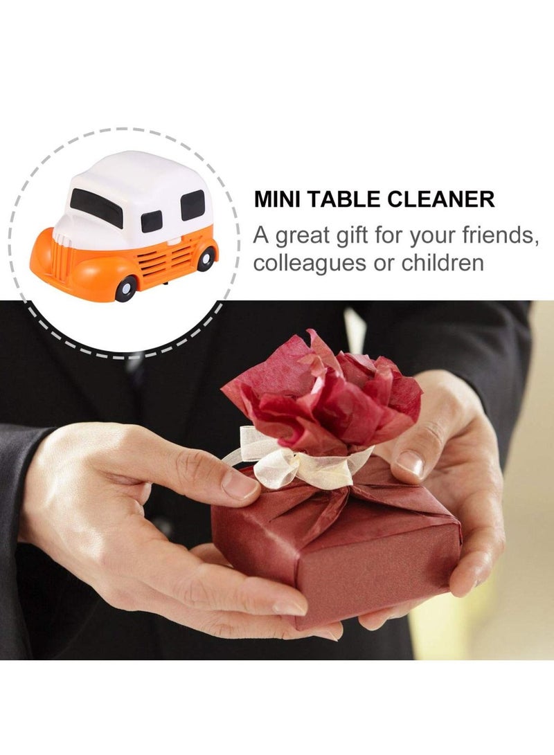 Y&D Desk Vacuum Cleaner Mini Portable Desktop Sweeper Handheld Tabletop Dust  - Image 4