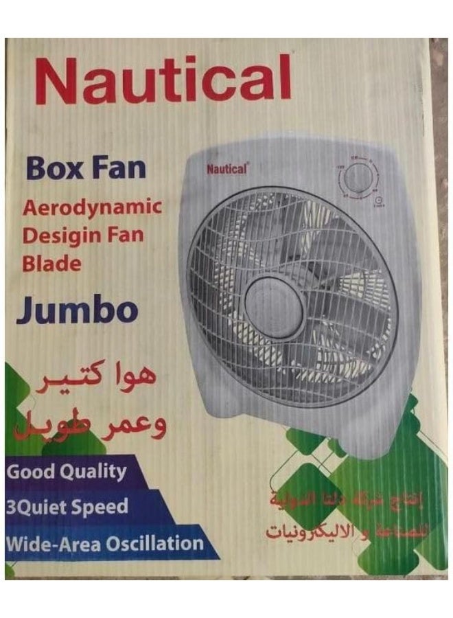 نوتيكال Nautical مروحة بوكس نوتيكال 12 بوصة – 50 واط – بمؤقت – موديل BF-888 - Image 2