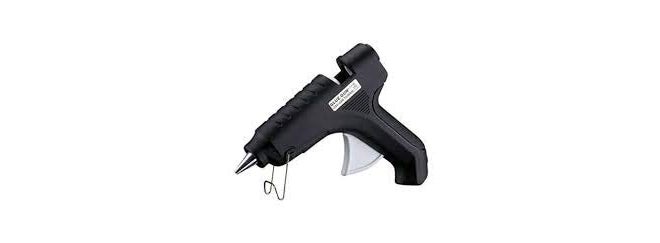 Black 40 WATT HOT MELT Glue Gun with 2 Adhesive HOT Glue Sticks