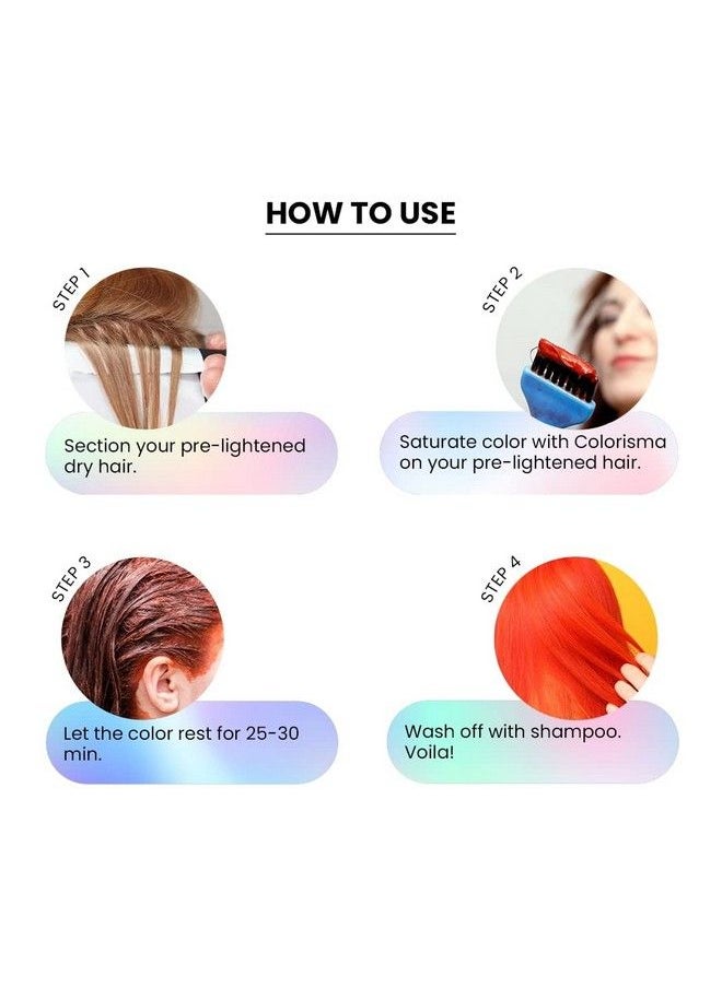 anveya - Colorisma Tokyo Purple Semi Permanent Vegan Hair Color 100Ml ; With Hyaplex: India'S First Hair Color Range With Bond Repair Tech ; Sulfates Parabens & Crueltyfree ; Hairdresser Tested - Image 1