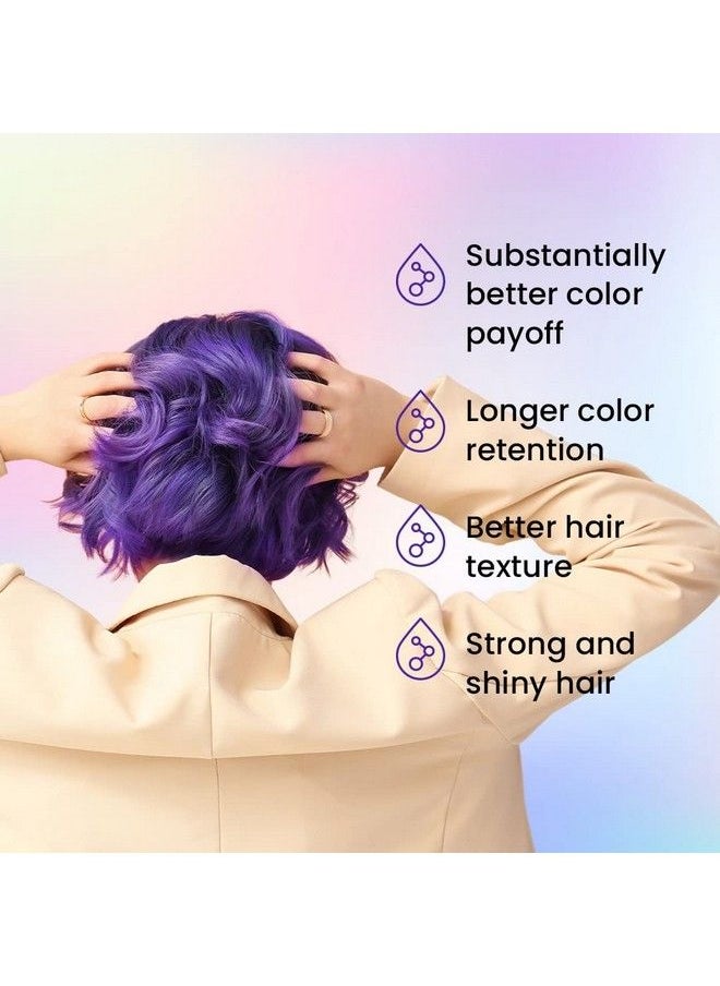 anveya - Colorisma Tokyo Purple Semi Permanent Vegan Hair Color 100Ml ; With Hyaplex: India'S First Hair Color Range With Bond Repair Tech ; Sulfates Parabens & Crueltyfree ; Hairdresser Tested - Image 1