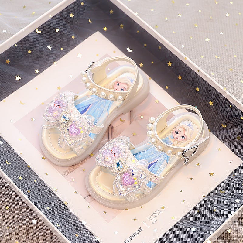 Princess Shoes Baby Medium And Large Children'S Sandals Children'S Summer Sandals Soft Sole Casual Children'S Sandals - Image 1