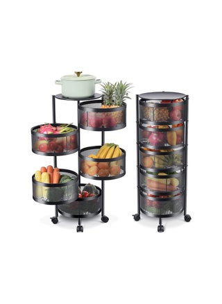 5 tier round