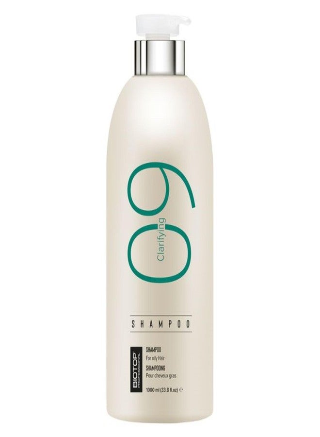 Biotop Professional 09 Clarifying Shampoo - Gentle Shampoo & Scalp Cleanser for Build Up - Formulated with Azelaic Acid to Calm the Scalp & Reduce Oil Production - Cruelty-Free Hair Care (33.8oz) - Image 1